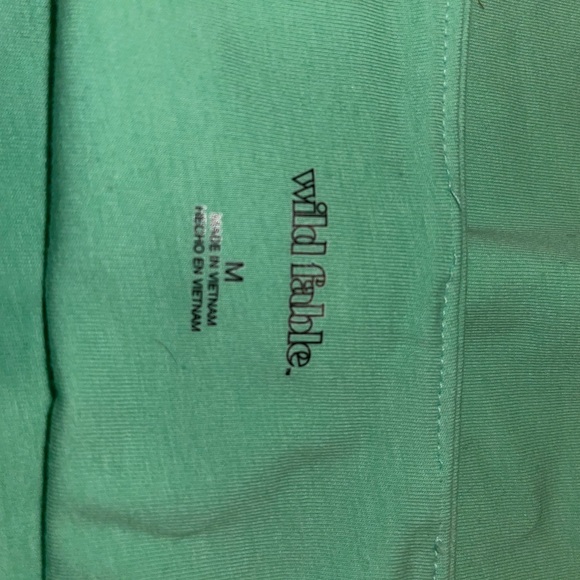 Wild Fable Geen Tube Top - Picture 4 of 4